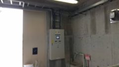 排水処理施設　改造工事　電気設備(ラック・配管配線・新規制御盤)工事